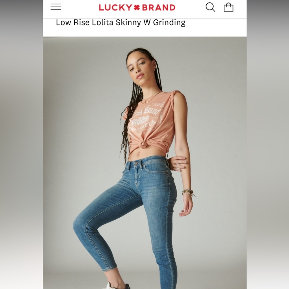 Lucky brand jeans skinny Lolita jeans